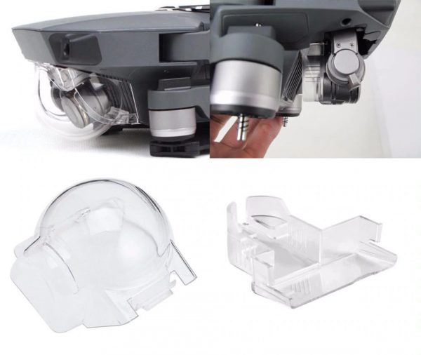 2pcs Camera Gimbal Lens Dust Proof Protection Cover Gimbal Holder for DJI Mavic Pro Platinum IMG1