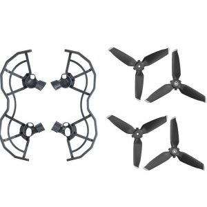 4pcs Black Silver 5328S Propeller 4pcs Quick Release Propeller Protection Guard Set for DJI FPV Combo