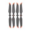 4pcs Quick Release 7328 Propeller for DJI Mavic Air 2S BLACK ORANGE