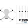 4pcs Quick Release Foldable Propeller for DJI Mavic Mini 1 Mini 2 WHITE