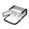 Explosion Proof Heat Resistant Battery Protection Safe Bag for DJI FPV Combo Goggles V2 SILVER SIZE L for 3 Batteries