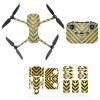 Protective Waterproof PVC Stickers for Mavic Air 2 BLACK YELLOW STRIPES IMG1