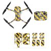 Protective Waterproof PVC Stickers for Mavic Air 2 WORN BLACK YELLOW STRIPES IMG1