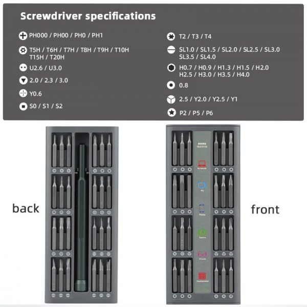 Screwdriver Tool Repair Kit for DJI FPV Mavic Pro Mavic Air 2 2S Mavic 2 Pro Mavic Mini 1 2 IMG6