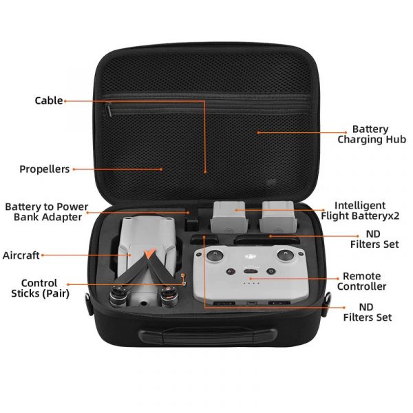 Waterproof Nylon Shoulder Bag for DJI Mavic Air 2 2S IMG2