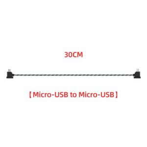 12CM or 30CM Nylon Data Cable for DJI Mavic Mini Mavic 2 Mavic Pro Air Spark 30cm micro usb