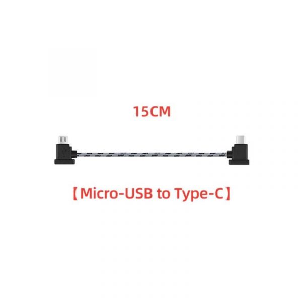 15CM 30CM Nylon Data Cable DJI Mavic Mini 1 SE Mavic 2 Mavic Pro Air Spark Drones 2