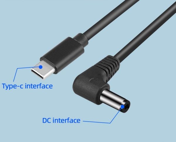 30cm 130cm USB Type C to DC Power Charging Cable for DJI FPV Goggles V2 IMG3