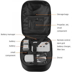 Hard Shell Waterproof Bag Backpack for DJi Mavic Air 2 2S IMG4