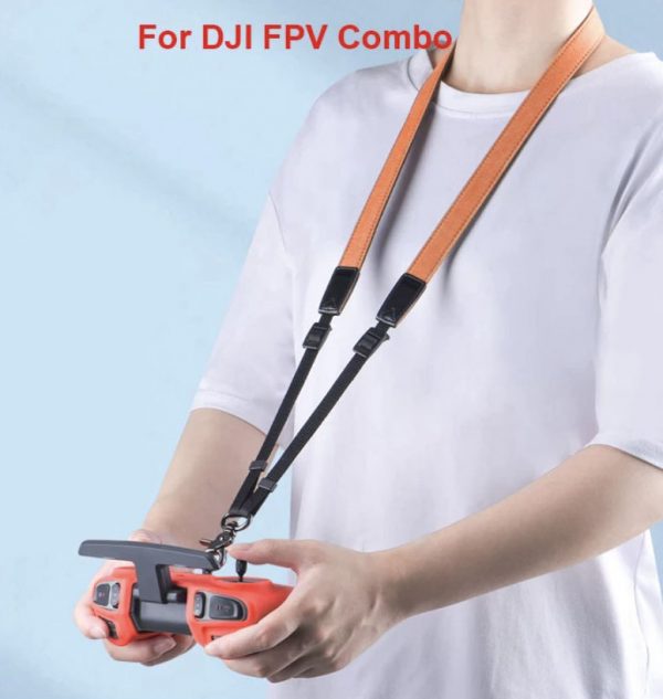 Leather Neck Strap Lanyard for DJI FPV Combo Remote Controller IMG1