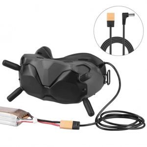 XT60 to DC Battery Power Cable for DJI FPV Goggles V2 IMG1
