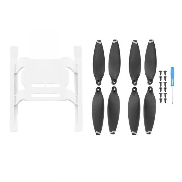 Quick Release Landing Gear Height Extension 4pcs Propeller Set for FIMI X8 Mini IMG1 WHITE