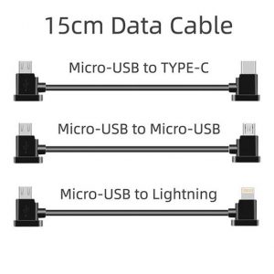 15cm Data Cable for Mavic Mini Mavic Pro Mavic 2 Mavic Air Spark Remote Control IMG1