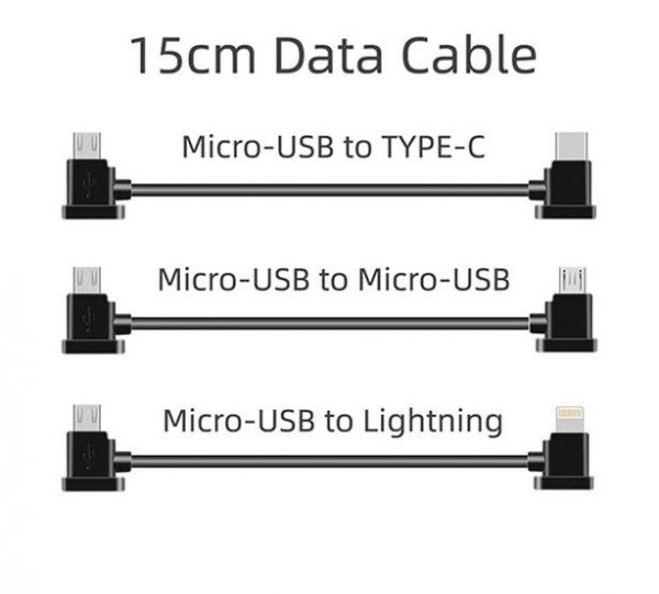 15cm Data Cable for Mavic Mini Mavic Pro Mavic 2 Mavic Air Spark Remote Control IMG1