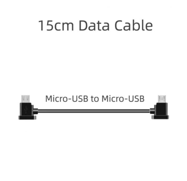 15cm Data Cable for Mavic Mini Mavic Pro Mavic 2 Mavic Air Spark Remote Control MICRO USB