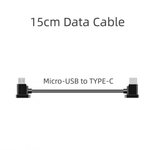 15cm Data Cable for Mavic Mini Mavic Pro Mavic 2 Mavic Air Spark Remote Control TYPE C