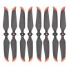 8pcs 7238F Low Noise Quick Release Propeller for DJI Mavic Air 2 2S BLACK ORANGE IMG1