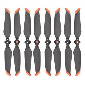 8pcs 7238F Low Noise Quick Release Propeller for DJI Mavic Air 2 2S BLACK ORANGE IMG1