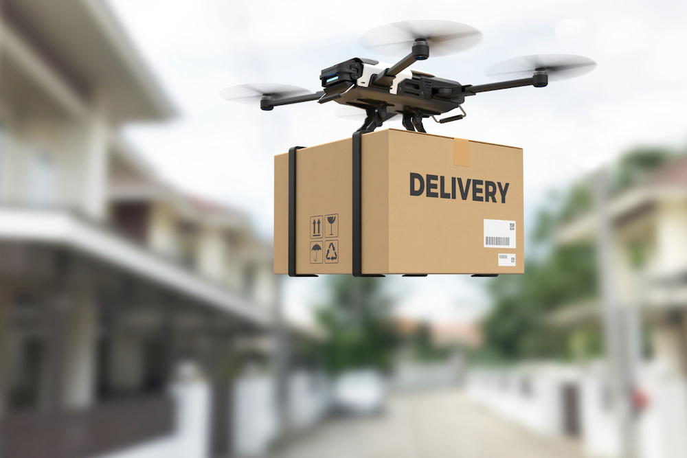slide drone delivery dgc 2