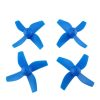 4pcs Propeller for Eachine E010 E010C E010S Drones BLUE