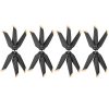 8pcs Foldable Quick Release 3 Blade Propeller for DJI Mavic Air 2 2S Drones black gold