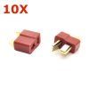 10 Pairs T PLUG Connector Male Female for Drones