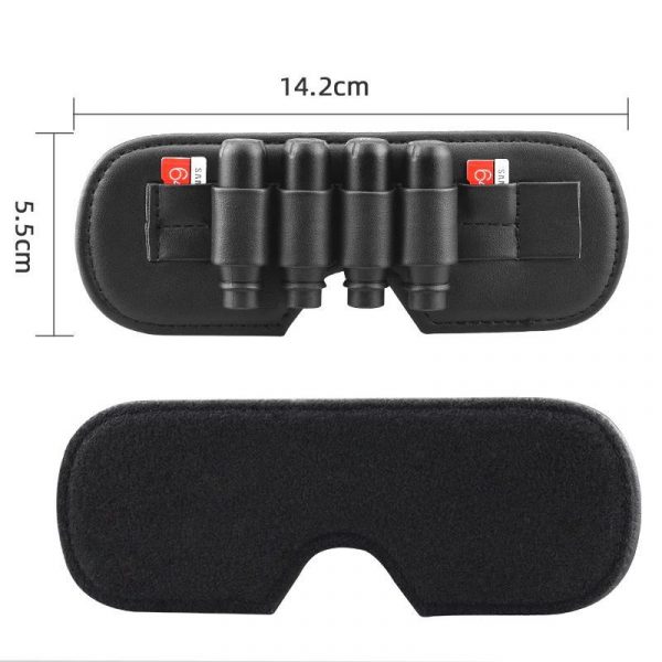 Lens Protector with Built In Antennas Memory Cards Storage for DJI FPV Goggles V2 Glasses 3