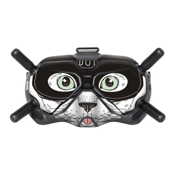 Waterproof Protective Stickers for DJI FPV Goggles V2 Glasses Cat