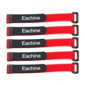 10pcs Eachine Lipo Battery Cable Tie Strap for DIY Drones rouge