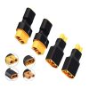 2pcs XT60 Male to XT30 Female 2pcs XT60 Female to XT30 Male Plug Adapter Converter for Drones Battery
