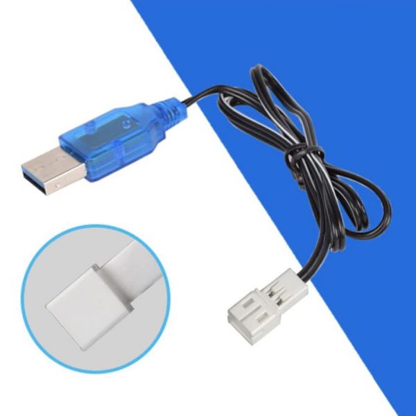 3.7V LiPo Battery USB to Plug Charger for Drones PH2.0
