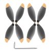 4pcs Folding Propeller for Parrot Anafi Drone BLACK gold img1