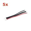 5pcs JST XH LiPo Battery Plug Connector Cable 22AWG 100mm for Drones 3S