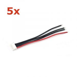 5pcs JST XH LiPo Battery Plug Connector Cable 22AWG 100mm for Drones 3S