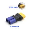 Connectors Adapter XT90 Male to EC5 Female for DIY Drones Lipo Battery