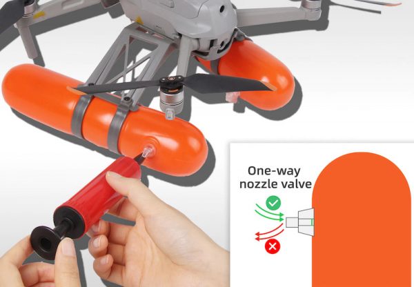 Inflatable Water Floating Landing Gear Kit for DJI Mavic Air 2 2S Drone 3