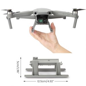 Quick Release Landing Skid Extension Set for DJI Mavic Air 2 2S Drone GREY 3
