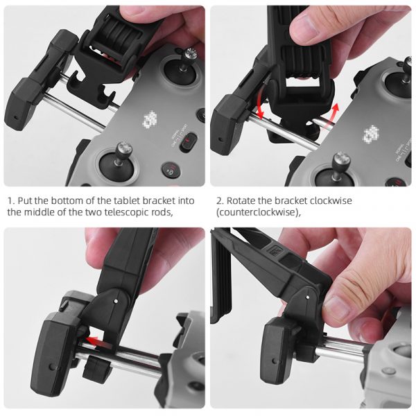 Remote Control Tablet Holder for DJI Mavic 3 Mini 2 Air 2 2S Drones 2