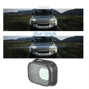 JSR Camera Lens Filters for DJI Mini 3 Pro Drone BLUE