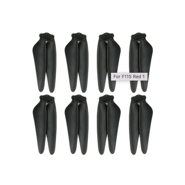 Propellers for SJRC F11S 4K PRO F11 4K PRO F11S 2.5K PRO Drones 8pcs black