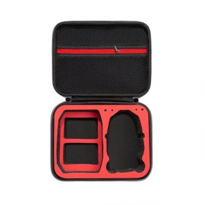 Storage Carrying Shoulder Bag for DJI Mini 3 Pro and RC N1 Remote Control grey liner red