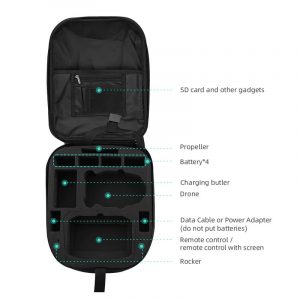Waterproof Hard Shell Backpack for DJI Mavic Mini 3 Pro Drone 5