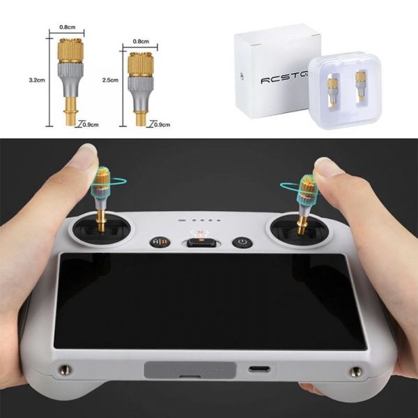 2pcs Telescopic Joystick Rocker DJI RC Remote Control Mini 3 Pro Drone 1