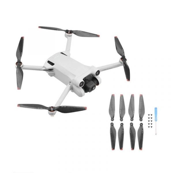 4pcs Carbon Fiber Propeller DJI Mini 3 Pro Drone 1
