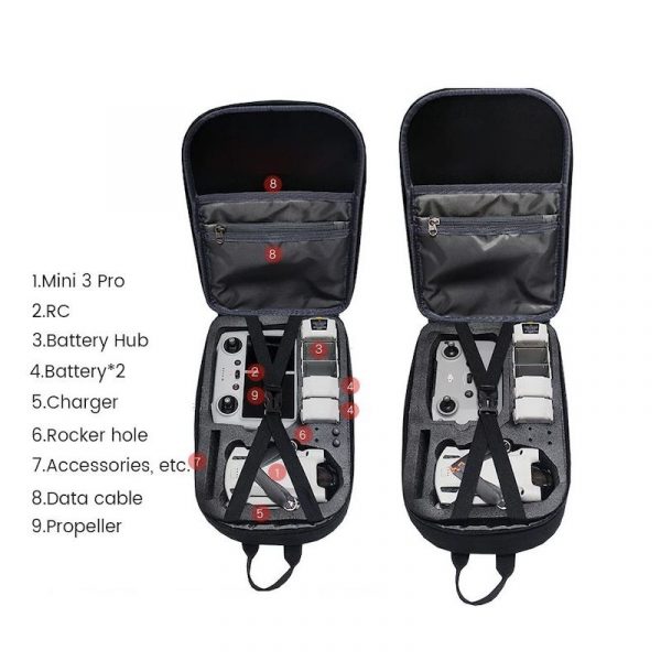 Chest Bag Backpack for DJI Mini 3 Pro Drone 3