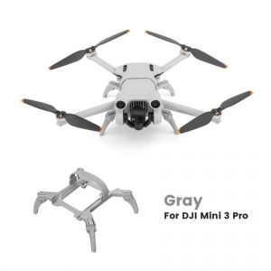Foldable Spider Landing Gear Extension for DJI Mini 3 Pro Drone grey