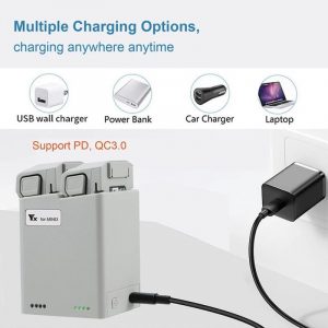 2 in 1 Battery Charging Hub for DJI Mini 3 Pro Drone 2