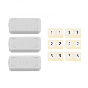 3pcs Waterproof Dust Proof Battery Port Protection Cover DJI Mini 3 Pro Drone 2