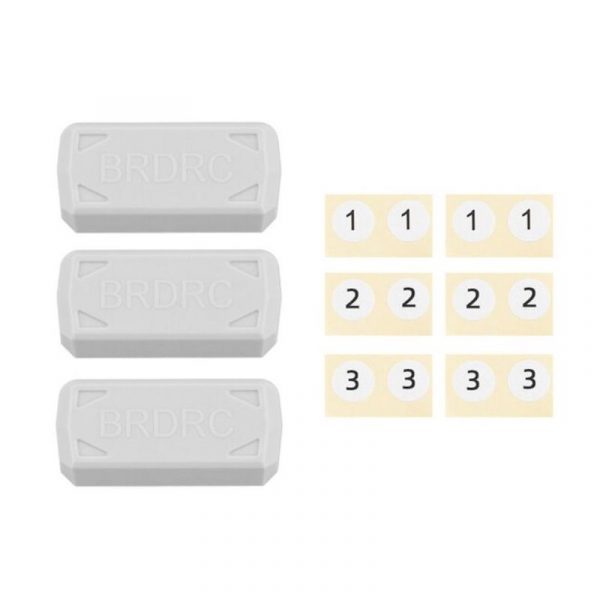 3pcs Waterproof Dust Proof Battery Port Protection Cover DJI Mini 3 Pro Drone 2
