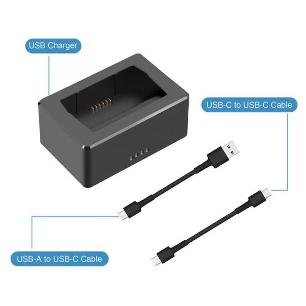 QC3.0 Fast Battery USB Charger for DJI Mini 3 Drone 4